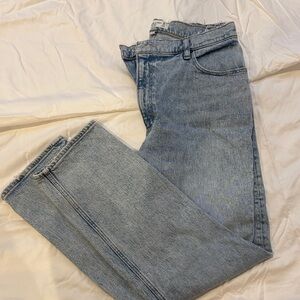 Abercrombie & Fitch Classic Blue Straight Leg Jeans